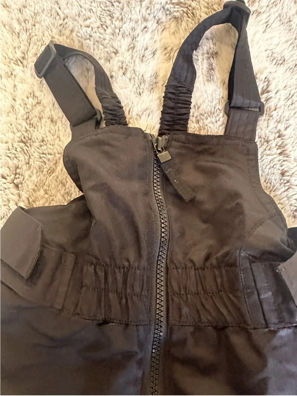 Cat &  Jack Black Snow Bib Overalls - size 3T